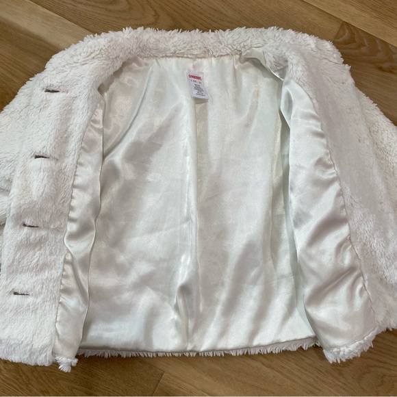 GYMBOREE GIRL FAUX FUR JACKET - Picture 4 of 5